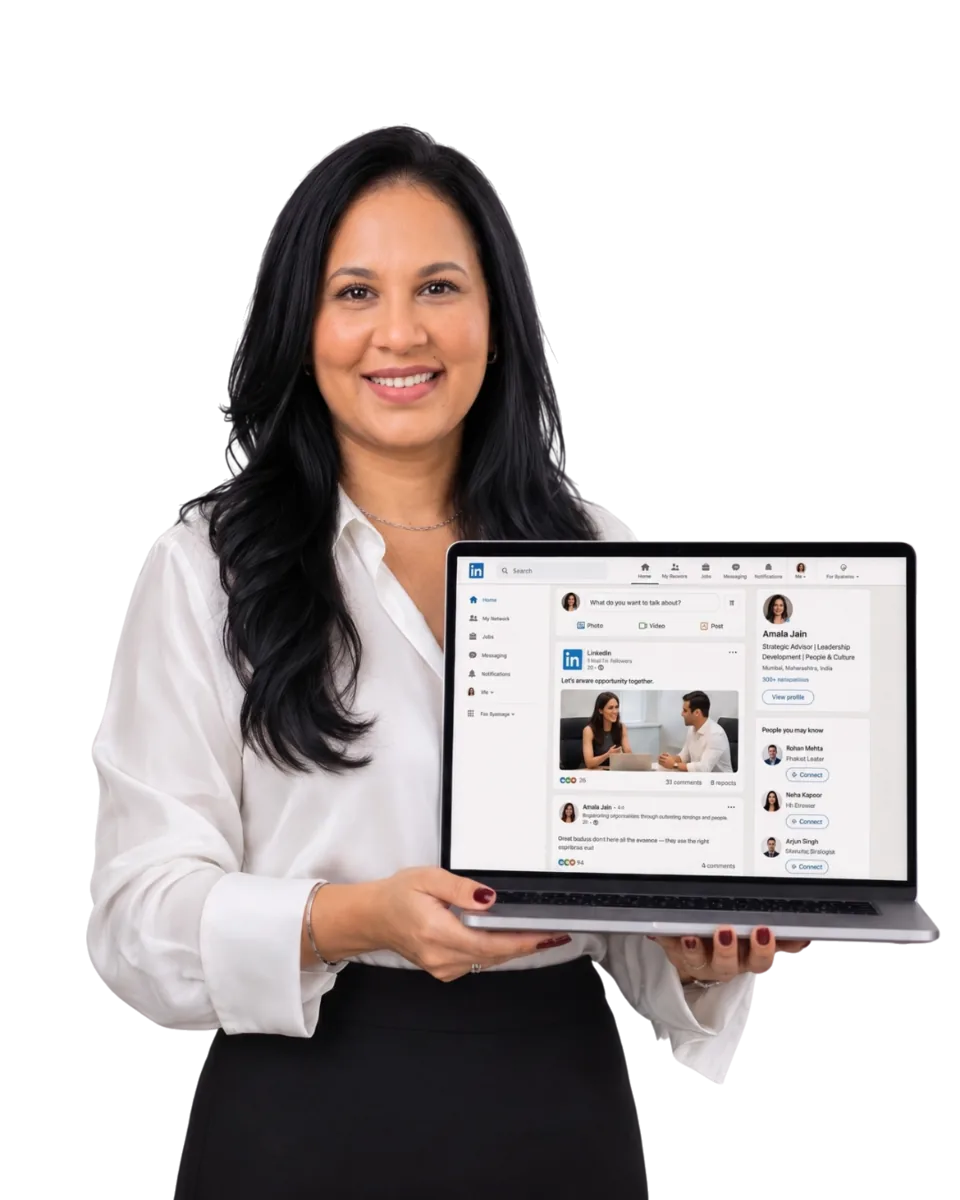 Daiana Rocha, especialista em LinkedIn